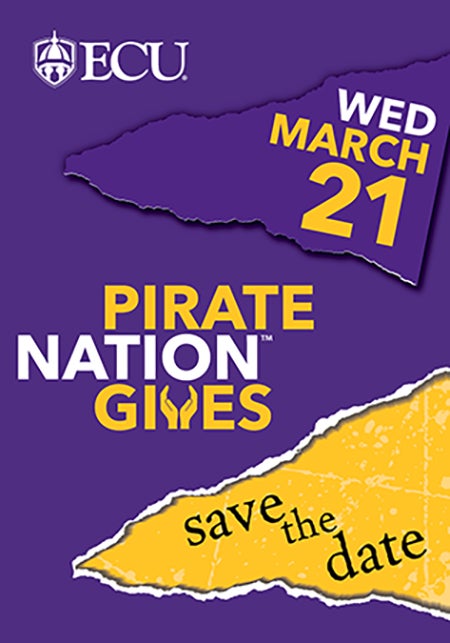 Wednesday, March 21. Pirate Nation Gives