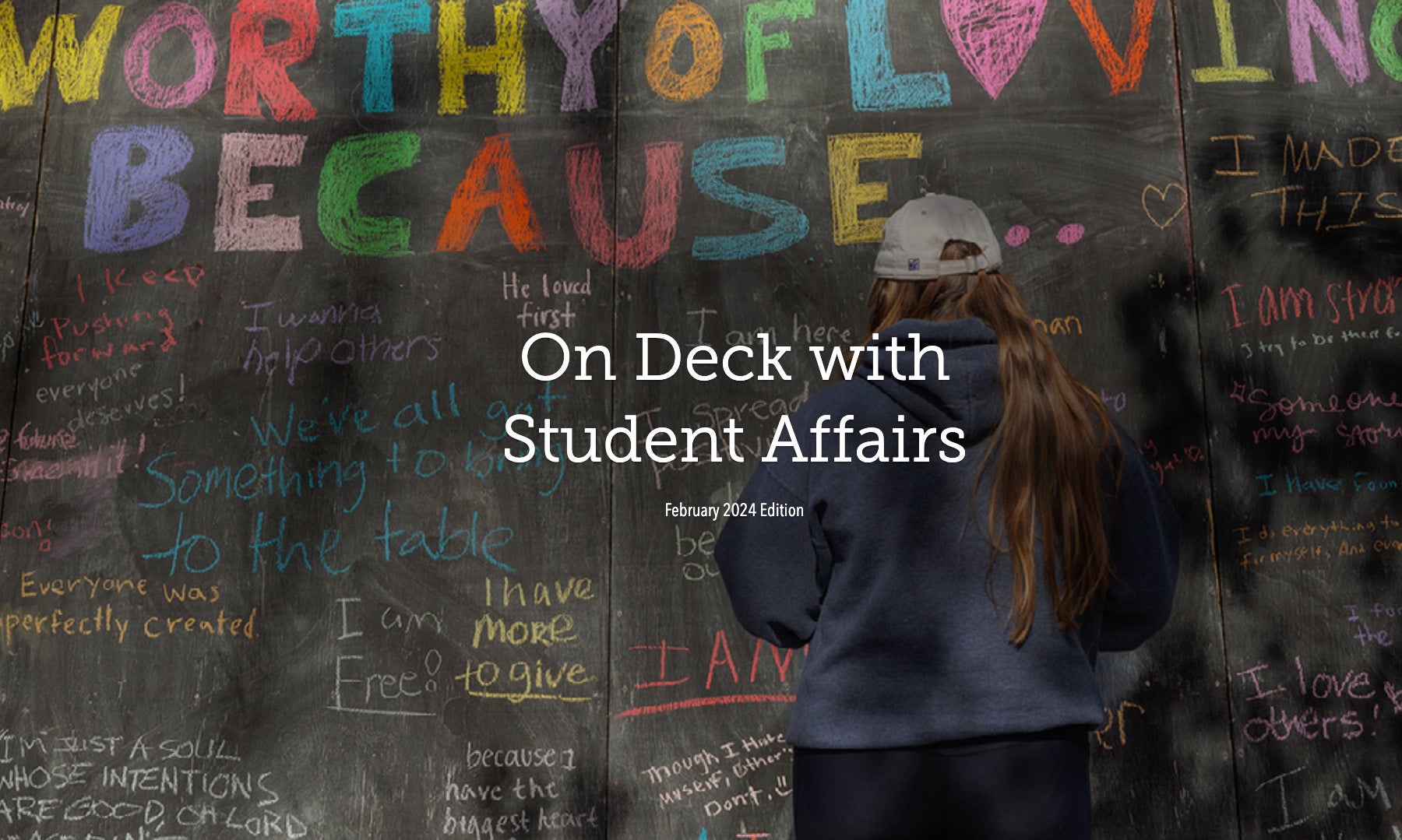 On Deck with Student Affairs