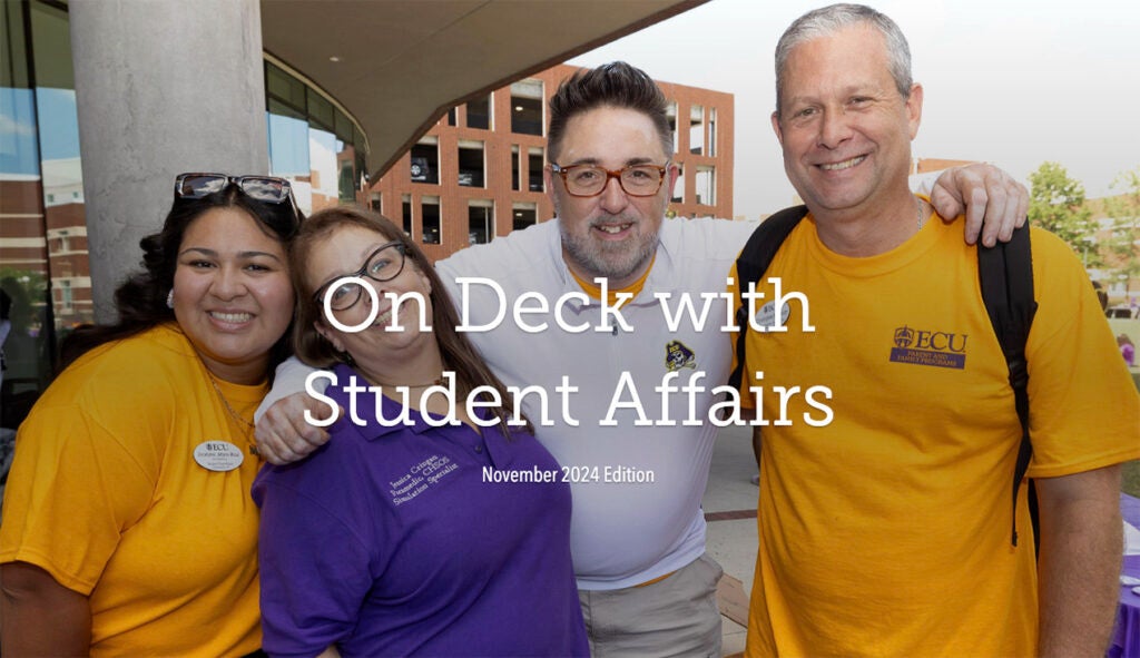 On Deck with Student Affairs - November 2024 Edition